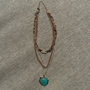 Nordstrom Rack | 3-Layered Jade Pendant Necklace